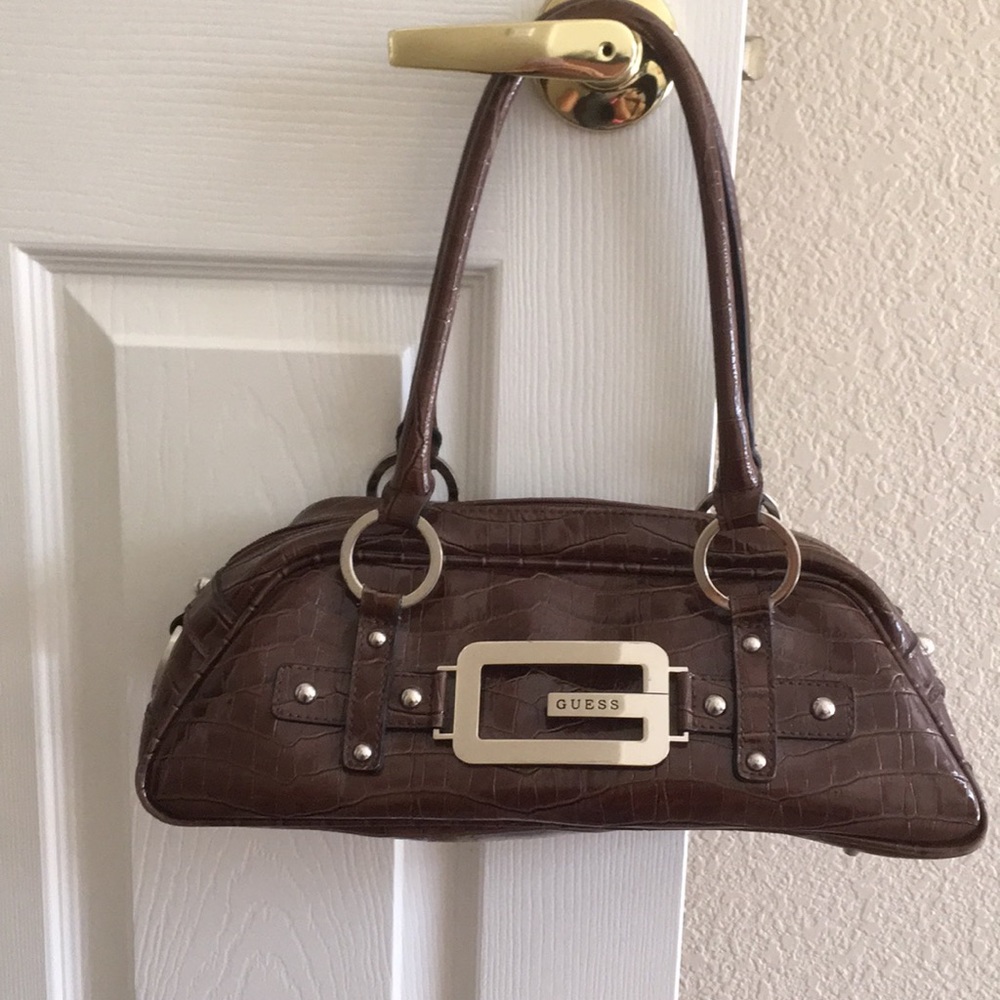 Pristine Guess Vintage Brown Handbag
